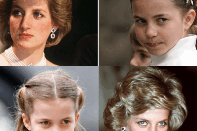 Striking parallels between Princess Charlotte and her grandmother, Princess Diana, are evident in this look. Elegance through the ages. 🤩