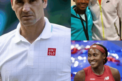 “‘Touching her is touching me…’ Tennis icon Roger Federer passionately defends Coco Gauff amid relentless criticism at the China Open, declaring the court a place for glory—not for hate or dirty tactics. As fans erupt in support, Gauff’s radiant smile back at Federer lights up the arena, and the legend can’t help but smile in return.”