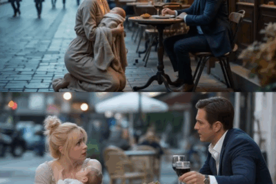 “May I Have Your Leftovers, Sir?”—But When the Millionaire Looked Into Her Eyes, a Miracle Happened…