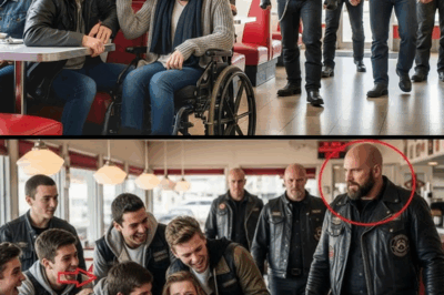Bullies Slapped a Disabled Girl in a Diner — An Hour Later, Bikers Walked In.