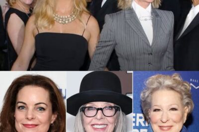 “A Legend Lost”: Inside the Final Days of Diane Keaton — Hollywood Reacts with Shock and Love as Tributes Pour In from Bette Midler, Kimberly Williams-Paisley & More