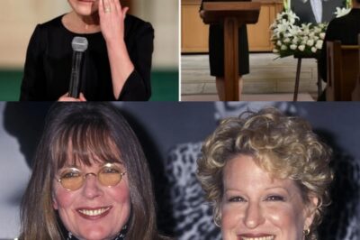 Bette Midler’s Emotional Meltdown at Diane Keaton’s Funeral: Tearful Tribute, Unforgettable Memories, and Shocking Celebrity Reactions