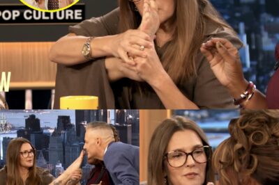“Drew Barrymore Stuns Live Audience by Sniffing Her Own ‘Dirty’ Feet on Air — Then Shoves Them in Her Co-Hosts’ Faces While Laughing Hysterically: What REALLY Happened Behind the Scenes of This Bizarre On-Air Moment?”