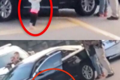 Tiny Hands in the Air: The Heartbreaking Moment a Toddler Mimicked Her Father’s Arrest