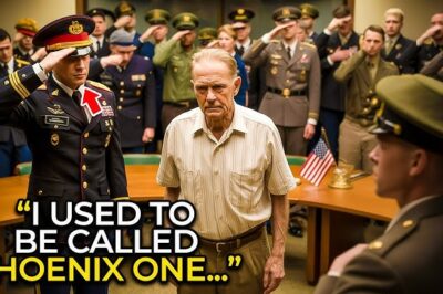 Officers Demanded Old Man’s Call Sign — After He Said ‘Phoenix One’, The Whole Room Saluted Him