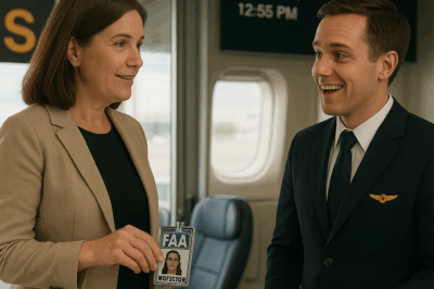 Airline Crew Denied Her First-Class Seat — Without Realizing She Was the FAA Inspector