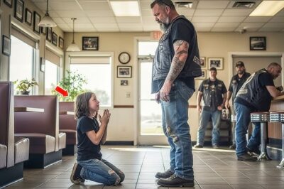 Little Girl Begged Bikers To Arrest Her – Watch What Bikers Did