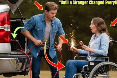 She Thought No One Would Stop… Until a Mechanic Changed Everything”