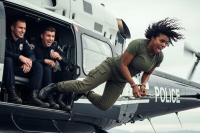 Cops Threw handcuff black woman From the Helicopter – Then Learned Armed officer Don’t Need Parach.