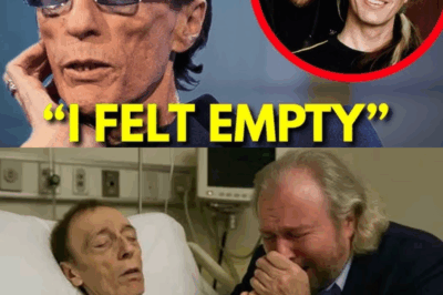 Thirteen years ago in London, the world witnessed a heartbreaking moment between brothers. As Robin Gibb neared the end, his final words to Barry were so powerful, they left Barry in tears.