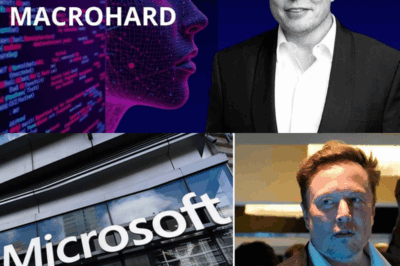 SURPRISE MOVE: Elon Musk Trolls Microsoft by Launching New Software Company Named “MacroHard”
