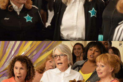 During the filming of Poms, Diane Keaton created a moment the cast and crew will never forget.