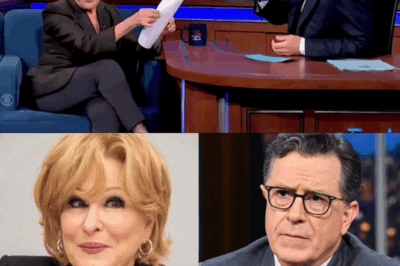 When Bette Midler appeared on Stephen Colbert’s show, the mood instantly changed—everyone sensed something big was about to happen.