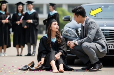 “Can I Borrow Your Shoes for My Graduation”—The Poor Girl Asked, Unaware He Was a CEO Millionaire…