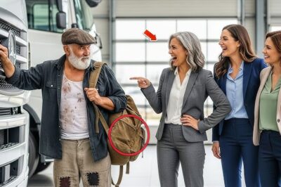 The Ragged Man Said He’d Take Five Mercedes Trucks — They Laughed, But It Was Their Biggest Mistake