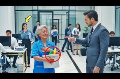 Manager Fired the Poor 65-Year-Old Janitor… But Didn’t Know She Was the CEO…