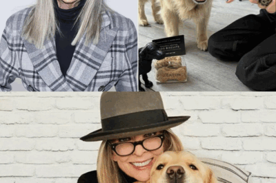 Diane Keaton’s final moments were captured in a tender photo with her beloved dog, a scene filled with warmth and love.