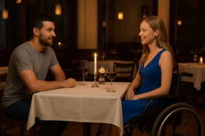 Blind Date Disaster The Poor Mechanic Sat at the Wrong Table—and Met the CEO’s Paralyzed Daught