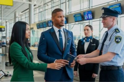 They Handcuffed a Black Couple at the Gate — Seconds Later, Secret Service Stormed In