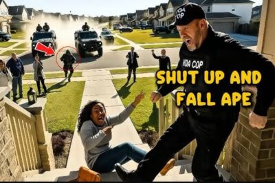 HOA Cop Kicks Down Black Man’s Pregnant Wife—3 Minutes Later, 3 Military Convoys Arrive