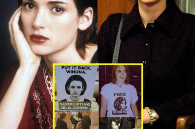 Winona Ryder’s Shocking Fall and Glamorous Redemption: From Shoplifting Scandal to Hollywood Comeback