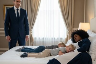 No nanny lasted with the billionaire’s twins — until a black maid did something very strange…