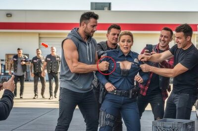 Thugs Attacked a Female Cop Behind the Gas Station — Then the Hells Angels Did the Unthinkable