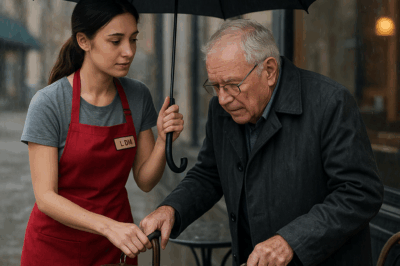 She Helped an Old Man Carry His Bags — Next Day, 4 Bodyguards Came for Her