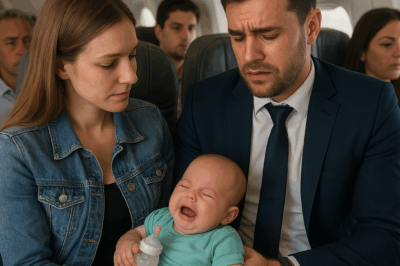 On the Plane, the Millionaire’s Baby Wouldn’t Stop Crying — Then a Single Mother Did the Unthinkable