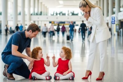 Single dad saw everyone ignore the CEO’s deaf twin daughters—he walked over and signed “Hello”