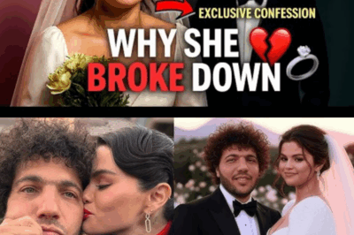Selena Gomez has finally opened up about the emotional truth behind her wedding to Benny Blanco — and it’s not what fans expected. Just hours after saying “I do,” Selena broke down in tears, revealing she was overwhelmed by love, fear, and gratitude all at once.