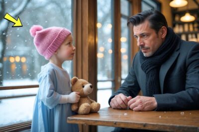 “Can I Sit Here? A Sick Little Girl Asked the Stranger—He Turned Out to Be a Widowed CEO Millionaire