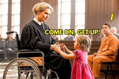 Little girl tells the female judge: “Free my dad and I’ll heal you” — they laughed, until a miracle.