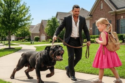 Nobody Could Tame This Mafia Boss’s Bulldog — Then a Little Girl Did Something Sh0cking!