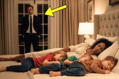 NO MAID SURVIVED A DAY WITH THE BILLIONAIRE’S TRIPLETS.. UNTIL THE BLACK WOMAN ARRIVED AND DID WHAT