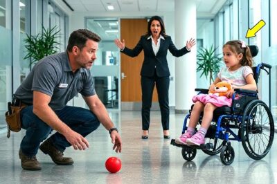 She Fired the Janitor for Shining a Light at Her Blind Daughter — Until He Saw What No One Else