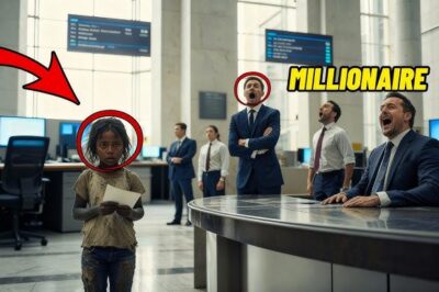 “I JUST WANNA SEE MY BALANCE,” Said The LITTLE BLACK GIRL. MILLIONAIRE Laughed…Til He Saw The SCREEN