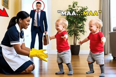 Billionaire’s Twins Were Born Paralyzed And Couldn’t Speak, What He Saw The Maid Doing Shocked Him