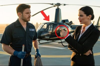 “Fly This Helicopter and I’ll Marry You,” CEO Mocked the Janitor—His Real Secret Left Her Speechless