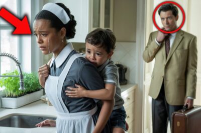 The Millionaire Returns Home and Is Stunned to See His Only Son with the New Black Maid in the Kitch