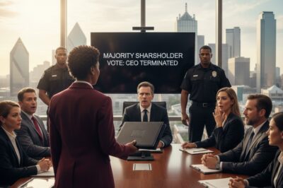 They Mocked the Cleaning Lady—Until She Fired the CEO Right in the Boardroom