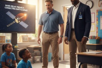 He Said “My Dad Works at NASA.” The Whole Class Laughed—Until This Man Walked In