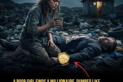 A POOR GIRL FINDS A MILLIONAIRE DUMPED LIKE TRASH—AND HER LIFE CHANGES FOREVER