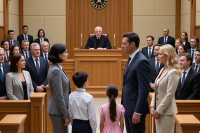 ABANDONED WIFE WITH TWINS APPEARS IN COURT — MISTRESS SCREAMS WHEN JUDGE READS THE WILL!