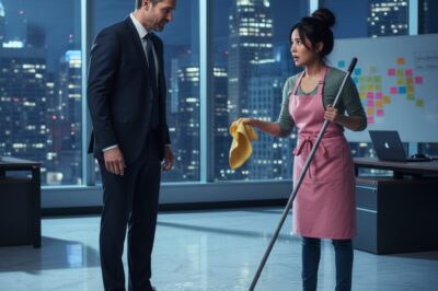 MILLIONAIRE hadn’t touched women for 15 years, but fell in love with the POOR CLEANING LADY who