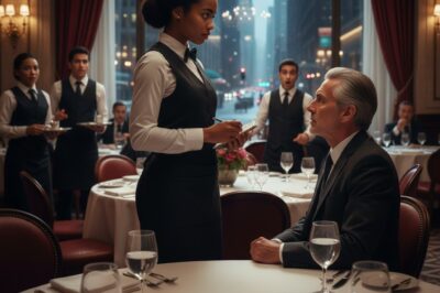 Every Waiter Avoided the Rude Millionaire—Until One New Girl Faced Him Head-On