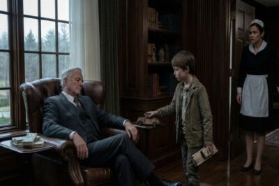 Billionaire Pretends to Sleep to Test His Maid’s Son – What the Son did next Froze Him😳