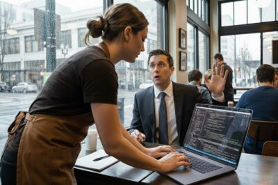 Waitress Fixed The BILLIONAIRE CEO Problem In Seconds—What The Billionaire CEO Did Next Sh0cked….