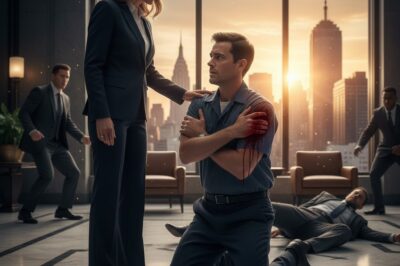 A Single Dad Janitor Took a Bullet for the CEO—Saving the CEO Changed the Company’s Fate Forever