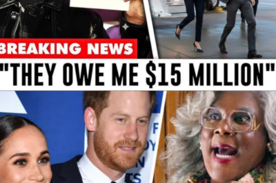 Harry & Meghan FLEE TO UK After Tyler Perry DEMANDS They Pay Their Debts NOW